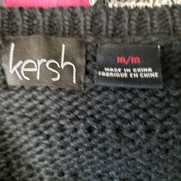 Kersh black loop knit belted vest - Picture 8 of 8